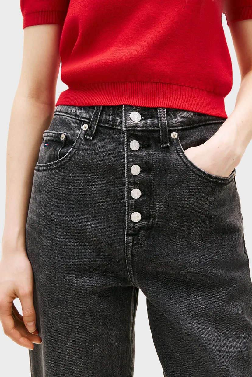 Женские черные джинсы MOM JEAN UH TPR BF BI0187 3