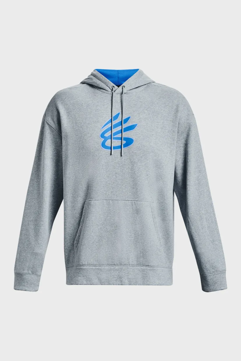 Чоловіче сіре худі Curry Big Splash PO Hoodie 5