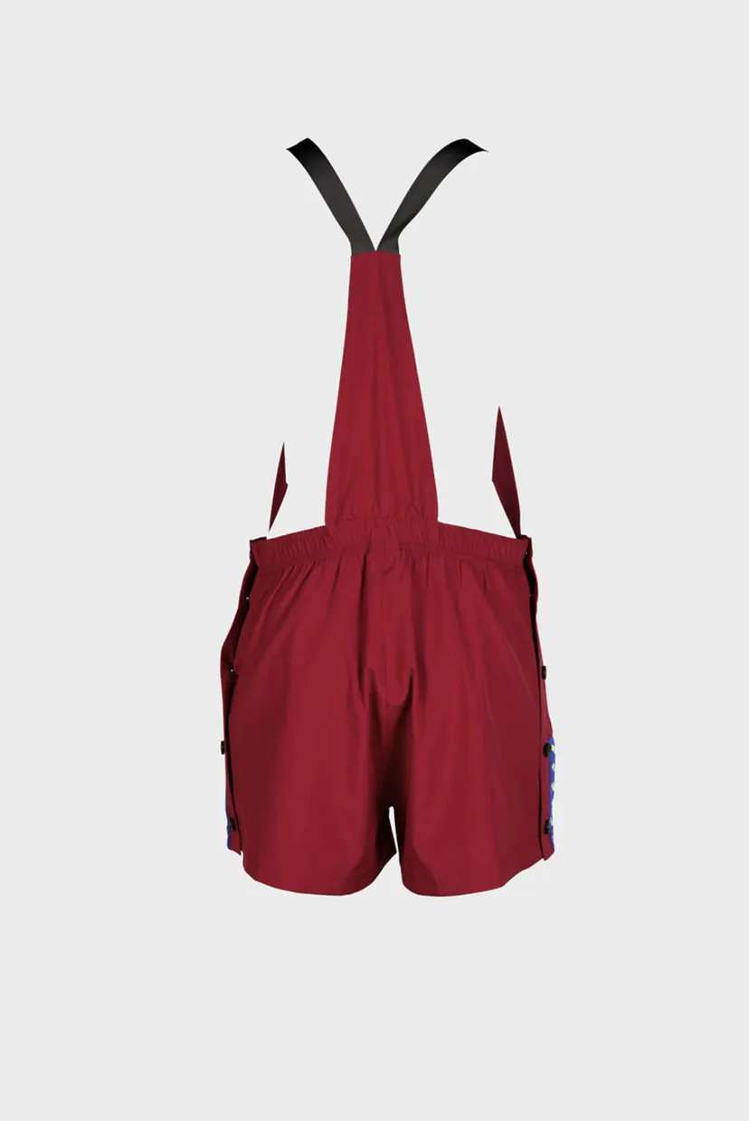 Женский бордовый комбинезон WOMENS ARENA ICONS ROMPER SOL 6