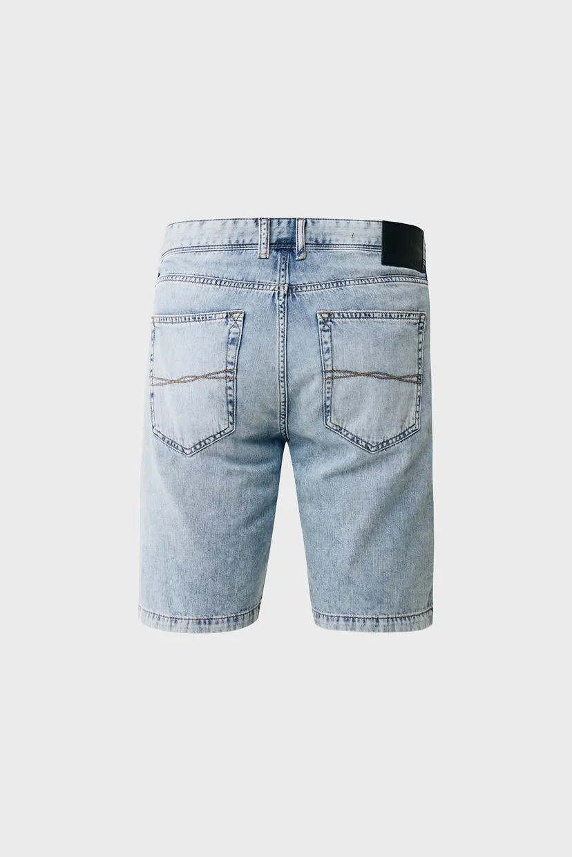 Мужские голубые джинсовые шорты STAN Shorts mid waist / regular leg 6