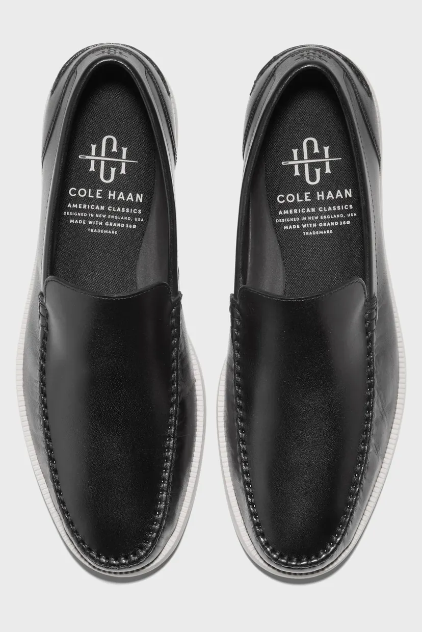 Чоловічі чорні шкіряні лофери American Classics Hampton Loafer 4