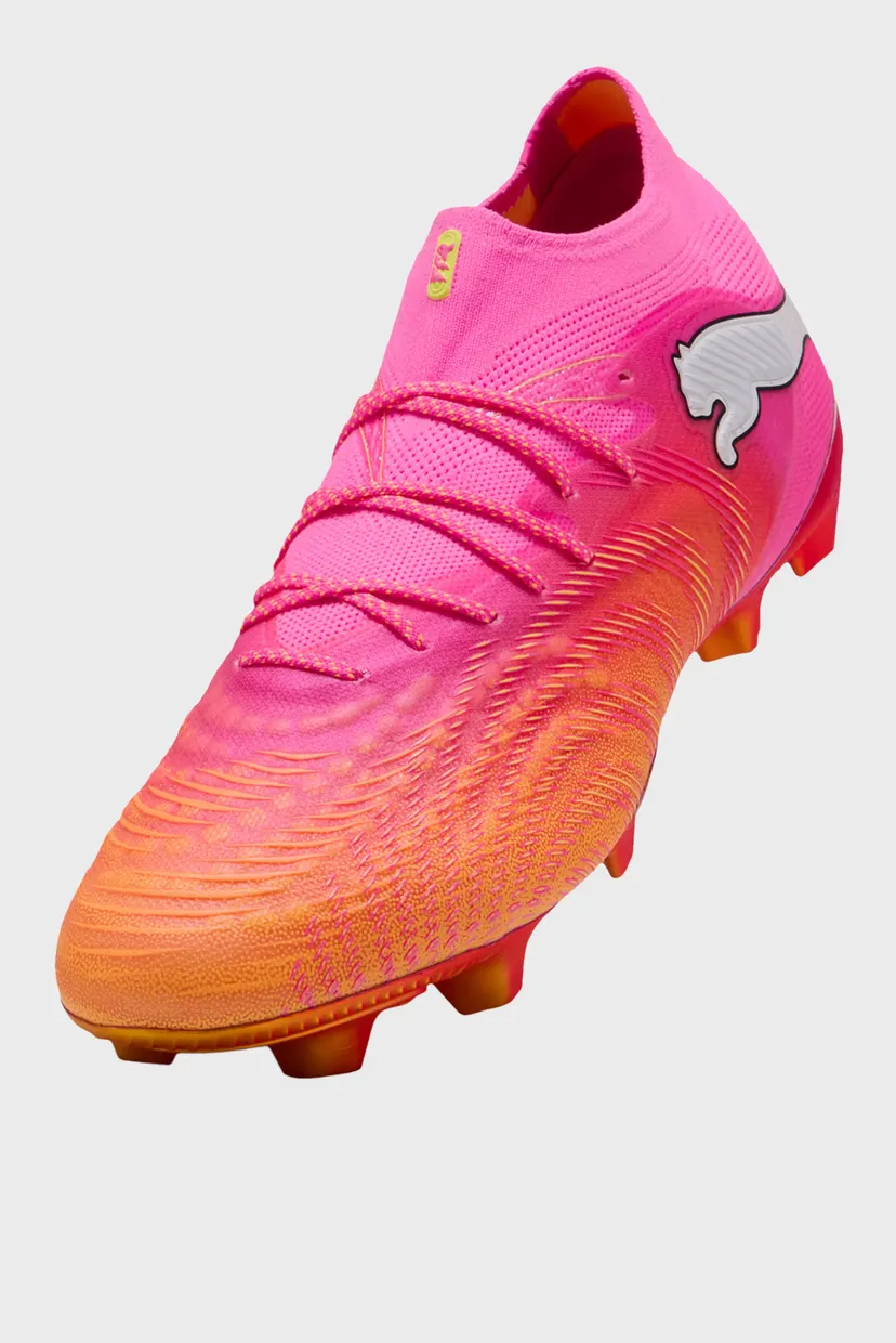 Рожеві бутси FUTURE 9 ULTIMATE FG Football Boots Unisex 5