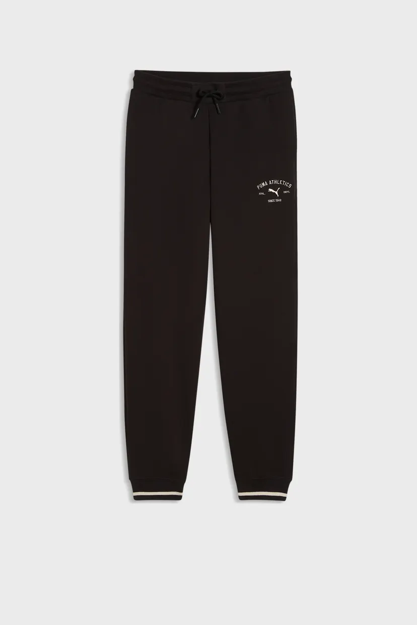 Детские черные спортивные брюки PUMA Class Graphic Sweatpants Youth 4