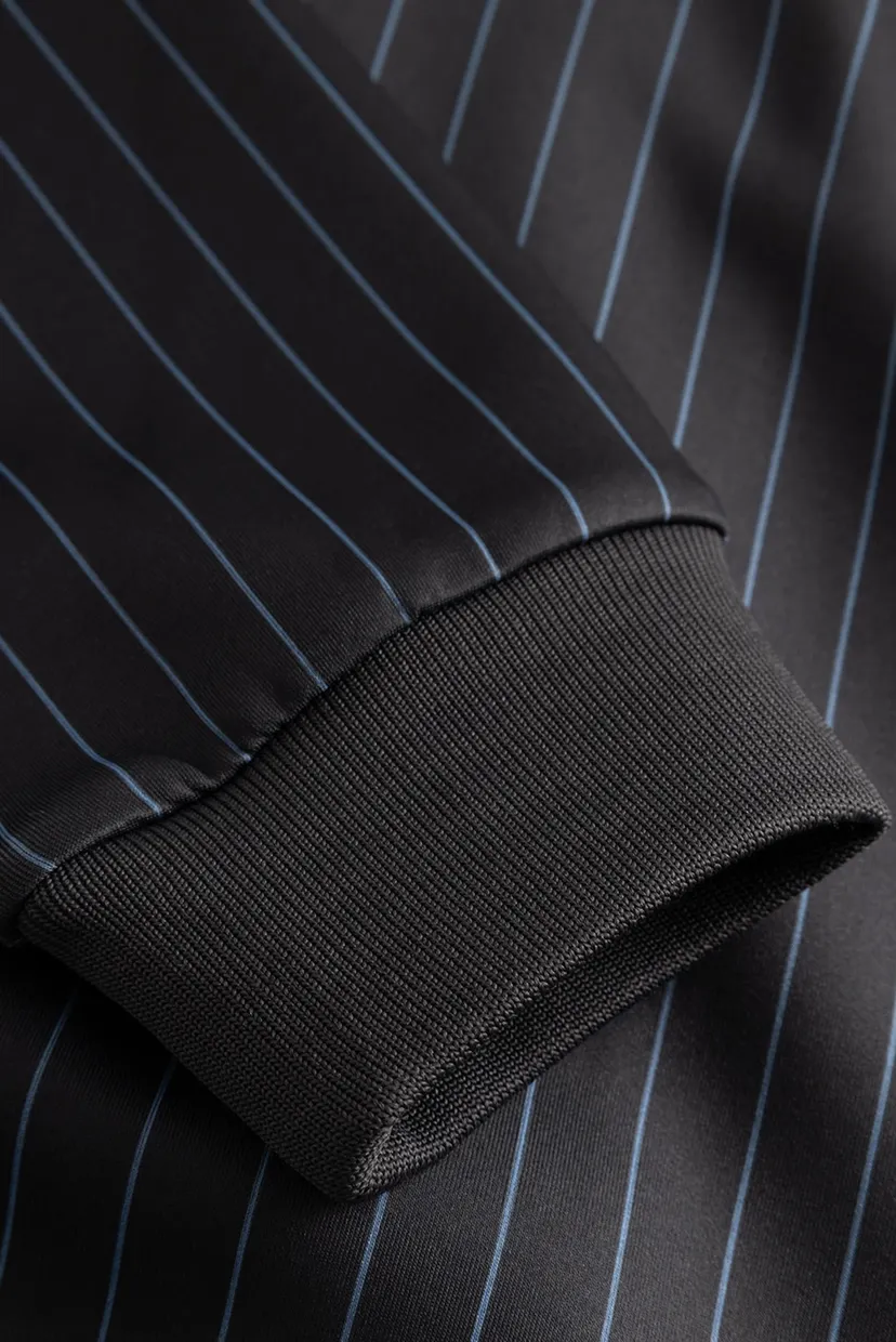 Мужская темно-серая спортивная кофта в полоску Ballier Pinstripe 6