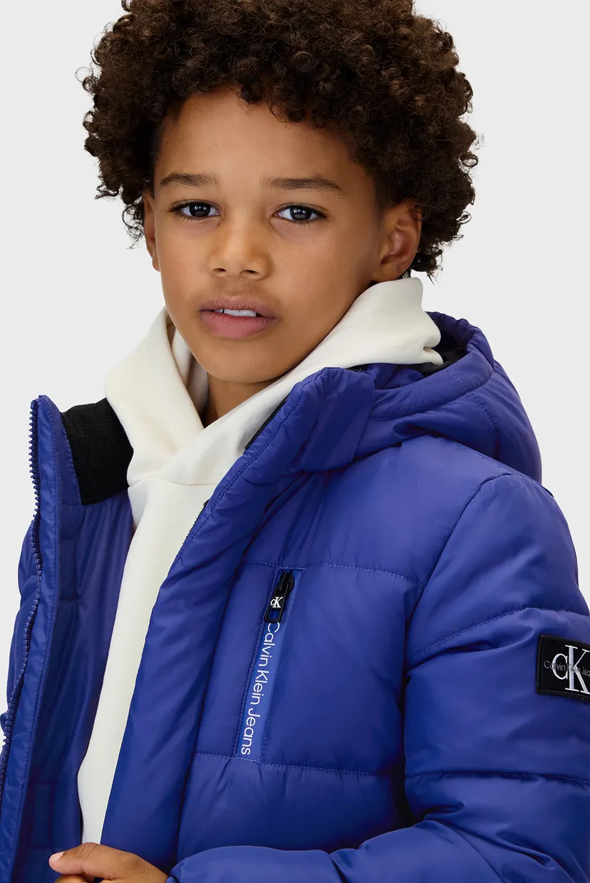 Детская синяя куртка ESSENTIAL PUFFER JACKET 5