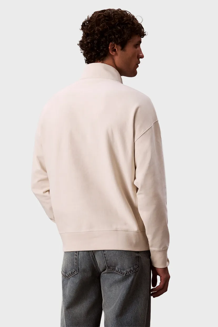 Мужская белая спортивная кофта PREMIUM TERRY 3