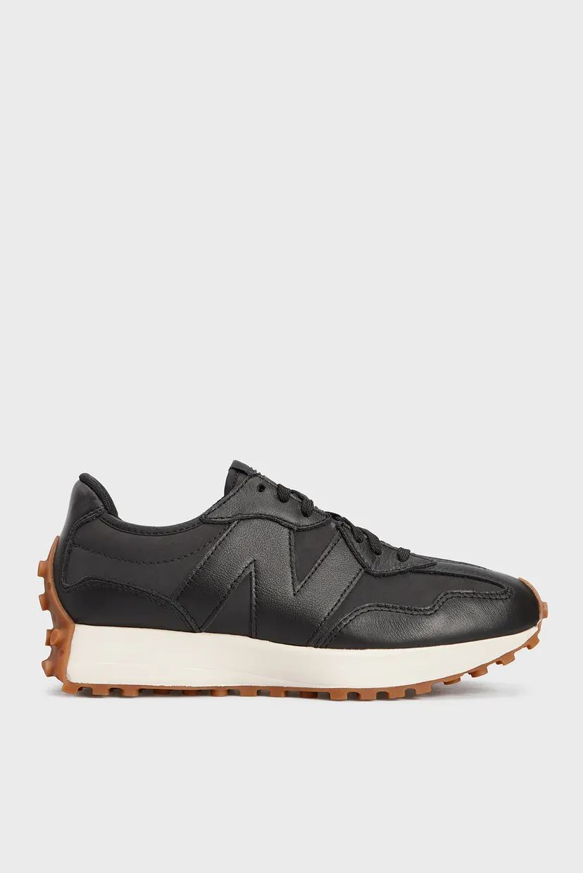 Женские черные кроссовки 327 New Balance WS327LB — MD-Fashion