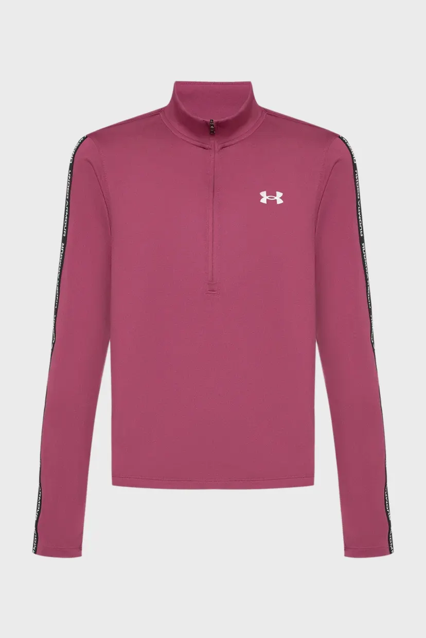 Жіноча рожева спортивна кофта UA Tech WM Tape Half Zip 4
