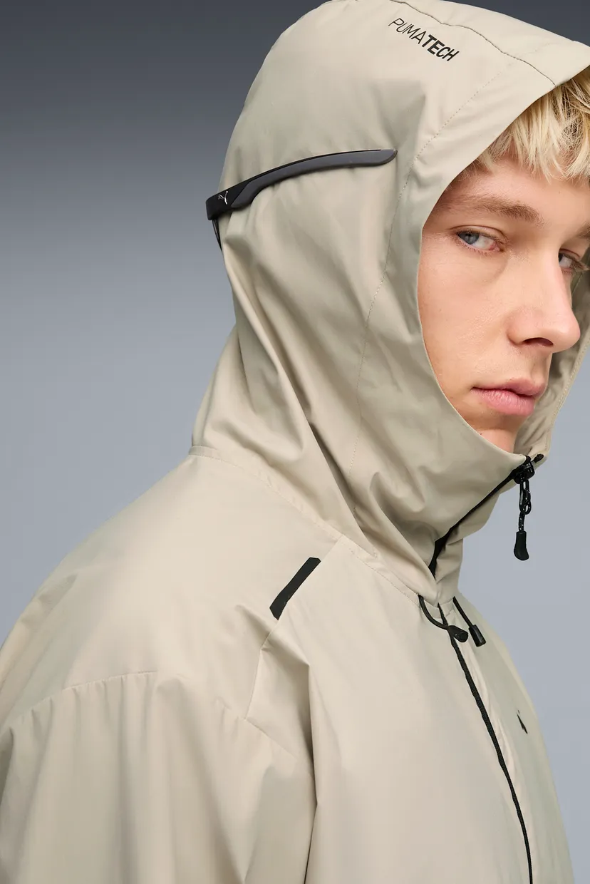 Мужская бежевая куртка PUMATECH Relaxed Track Jacket Men 4