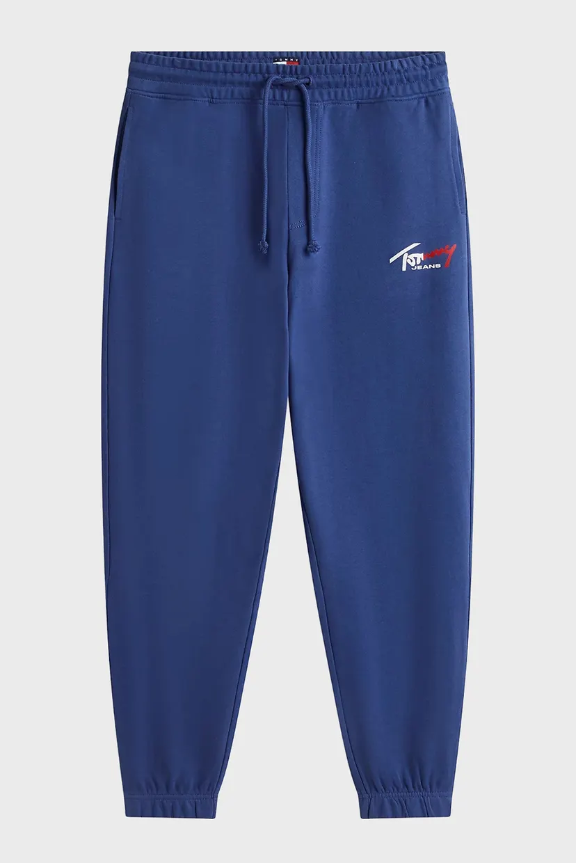 Мужские синие спортивные брюки REG SIGNATURE SWEATPANT 5