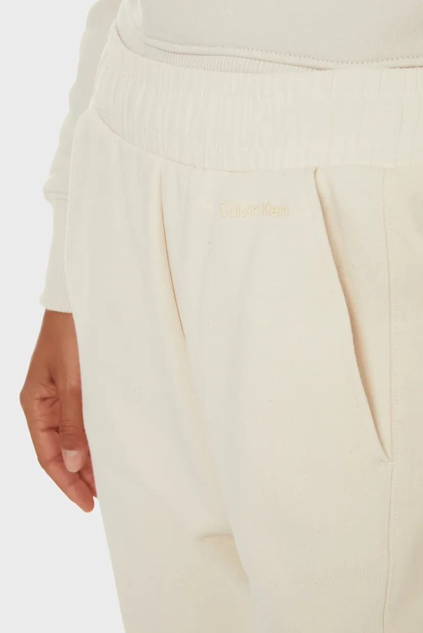 Жіночі білі кюлоти TEXTURED COTTON BLEND 4