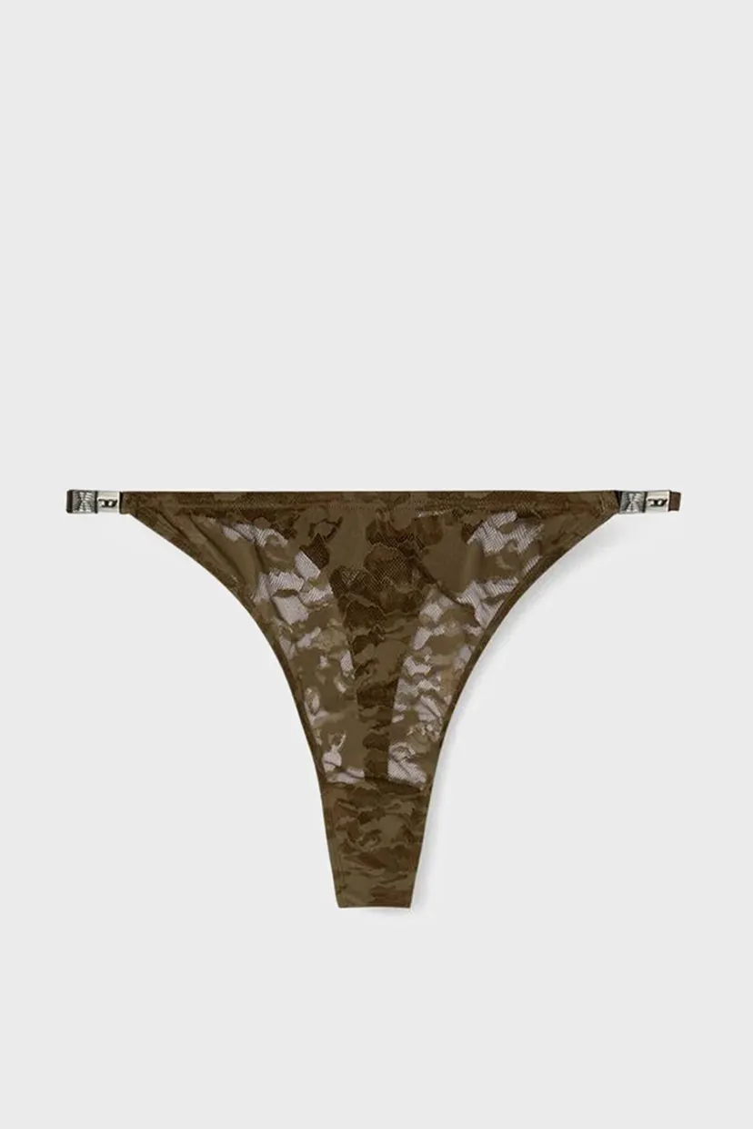 Женские коричневые трусики Diesel x Savage x Fenty 3