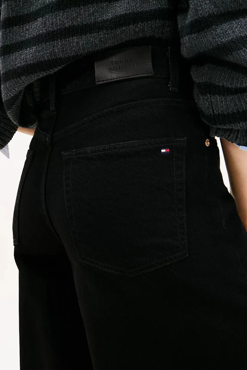 Женские черные джинсы DNM BLACK 70's WIDE LEG 4