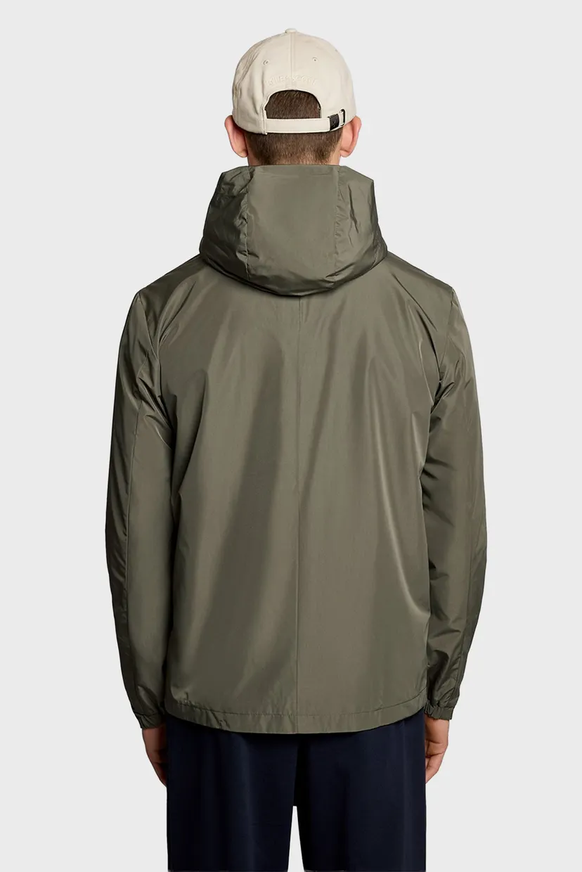 Мужская оливковая куртка LIGHTWEIGHT HOODED ZIP 3