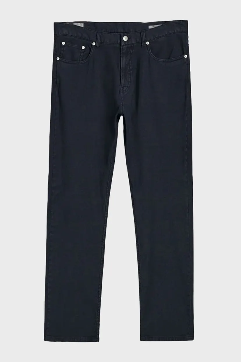 Чоловічі темно-сині лляні джинси REG COT/LINEN JEANS 6