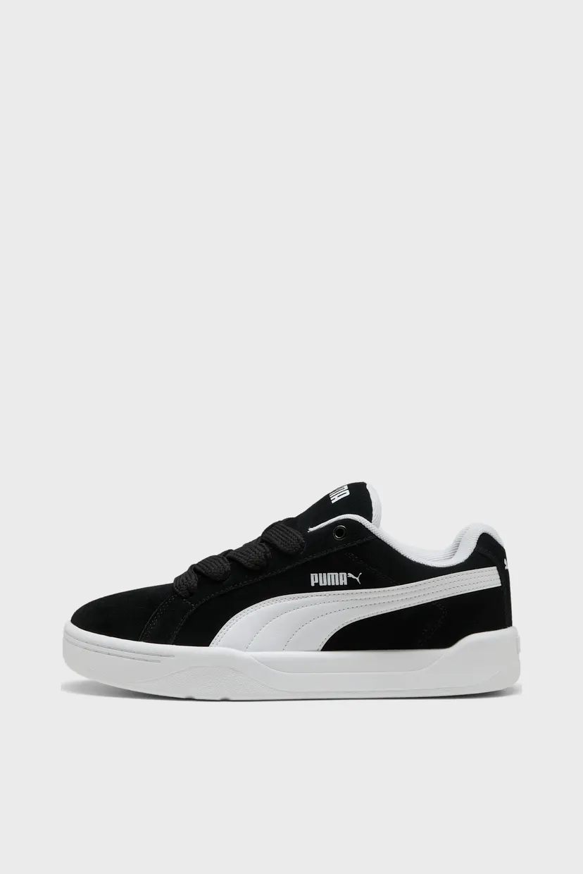 Черные замшевые сникерсы Park LIfestyle Easy Suede Sneakers Unisex 3