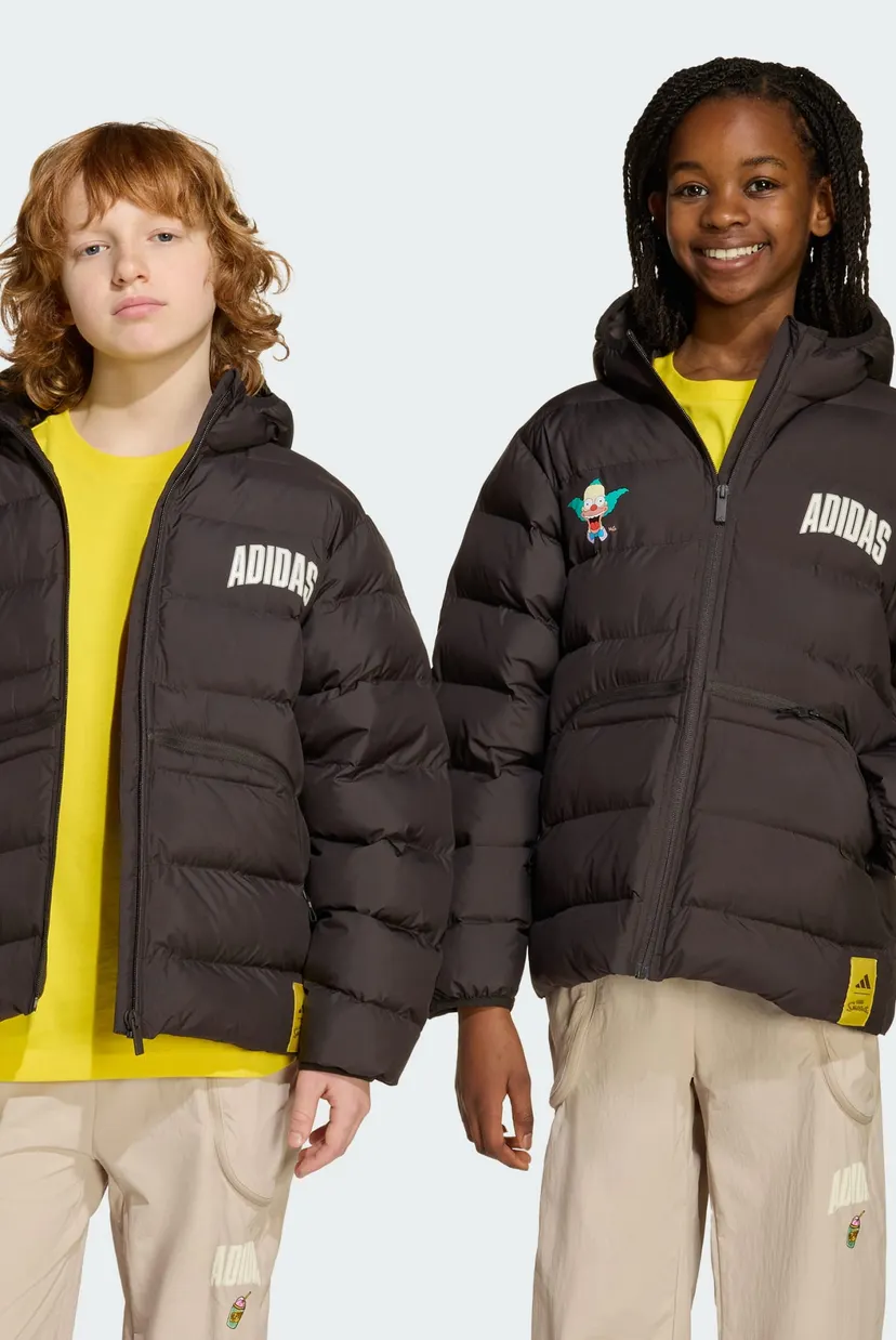 Дитяча коричнева куртка adidas The Simpsons Kids adidas JL9183