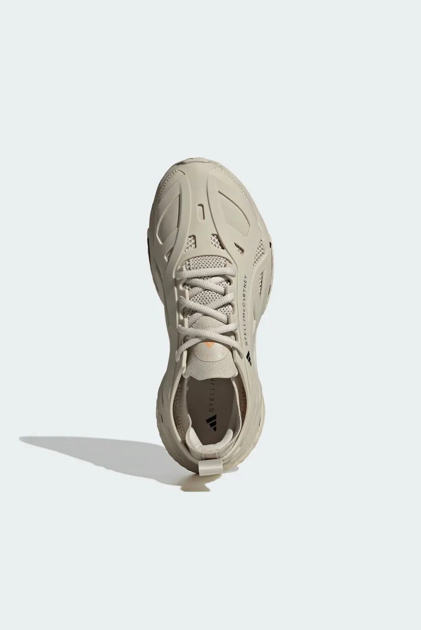 Женские бежевые кроссовки adidas by Stella McCartney Solarglide