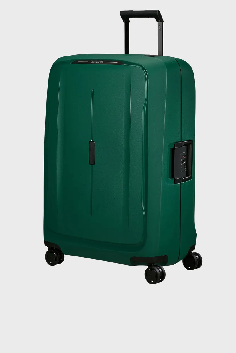Зеленый чемодан 75 см ESSENS ALPINE GREEN 5