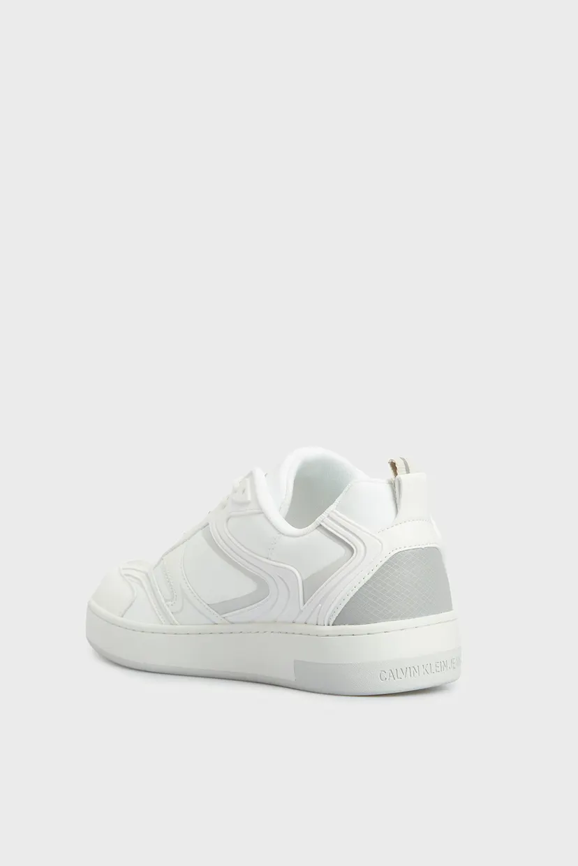 Чоловічі білі снікерси BASKET CUPSOLE LOW MIX 3