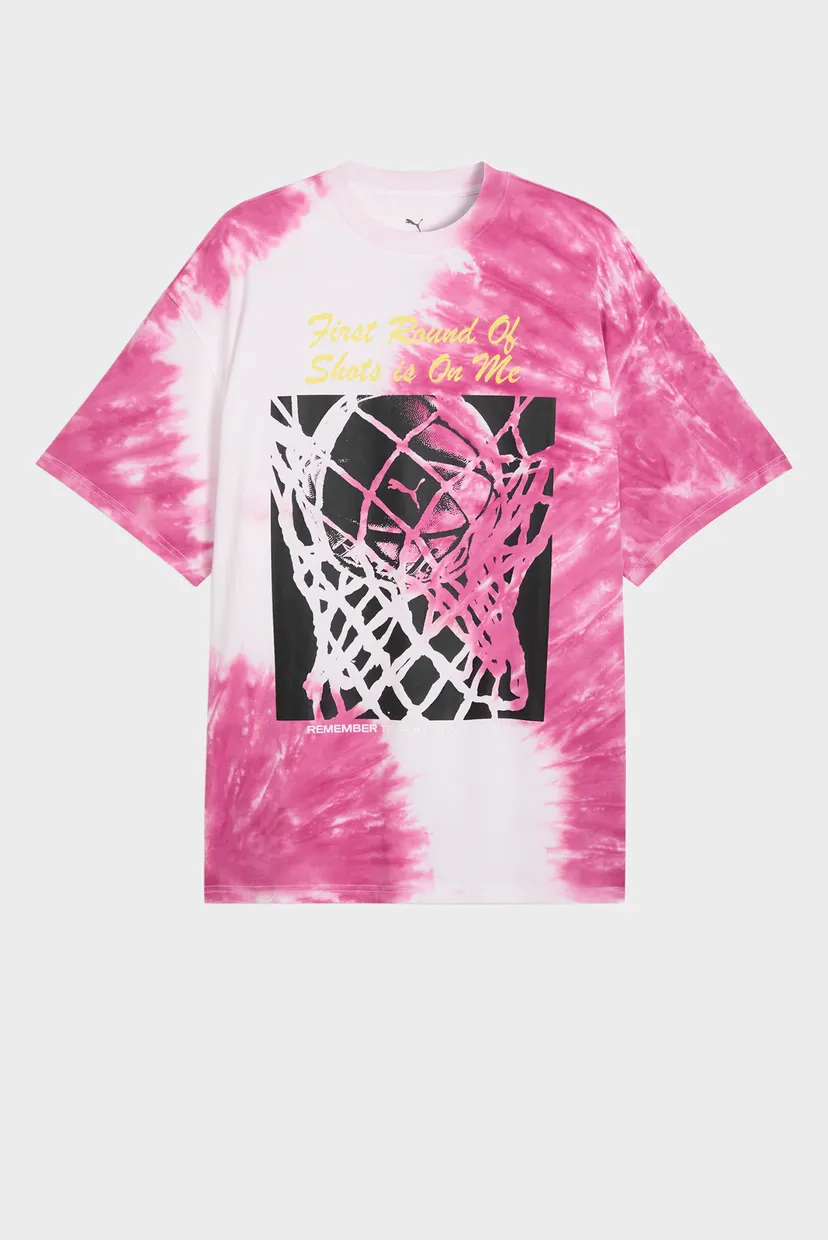 Мужская футболка с узором What The Fun Tee Oversized Basketball Tee Men 4