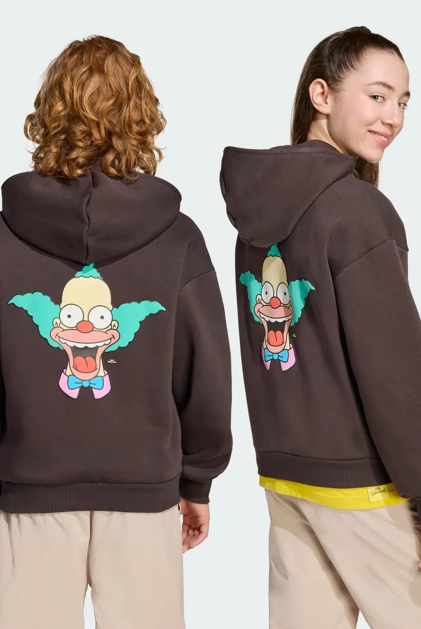 Дитяче коричневе худі adidas The Simpsons Sweat Kids 4