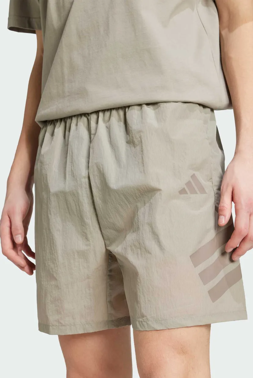 Чоловічі бежеві шорти Future Icons 3-Stripes Woven 4