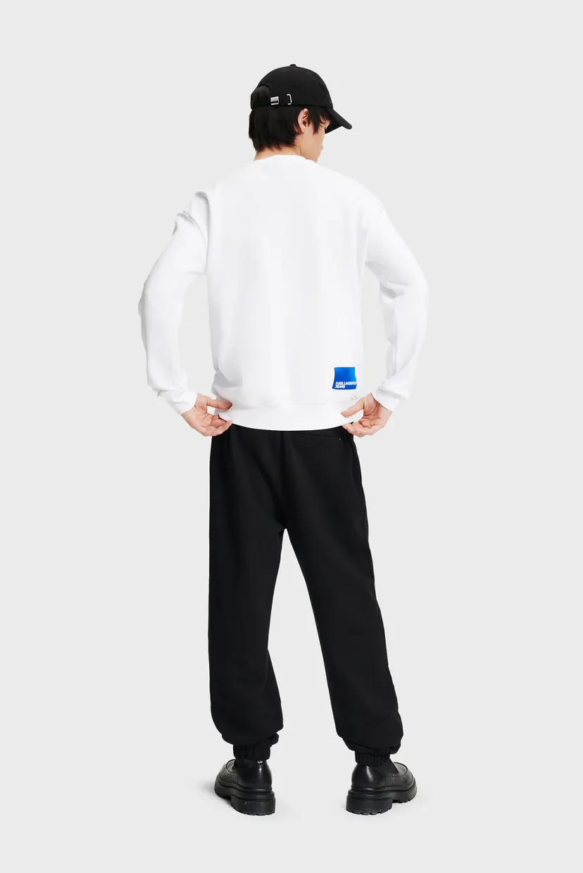 Мужские черные спортивные брюки KLJ RELAXED SWEATPANT 4