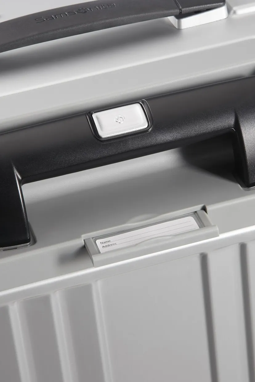 Сіра валіза 76 см LITE-BOX ALU ALUMINIUM 4