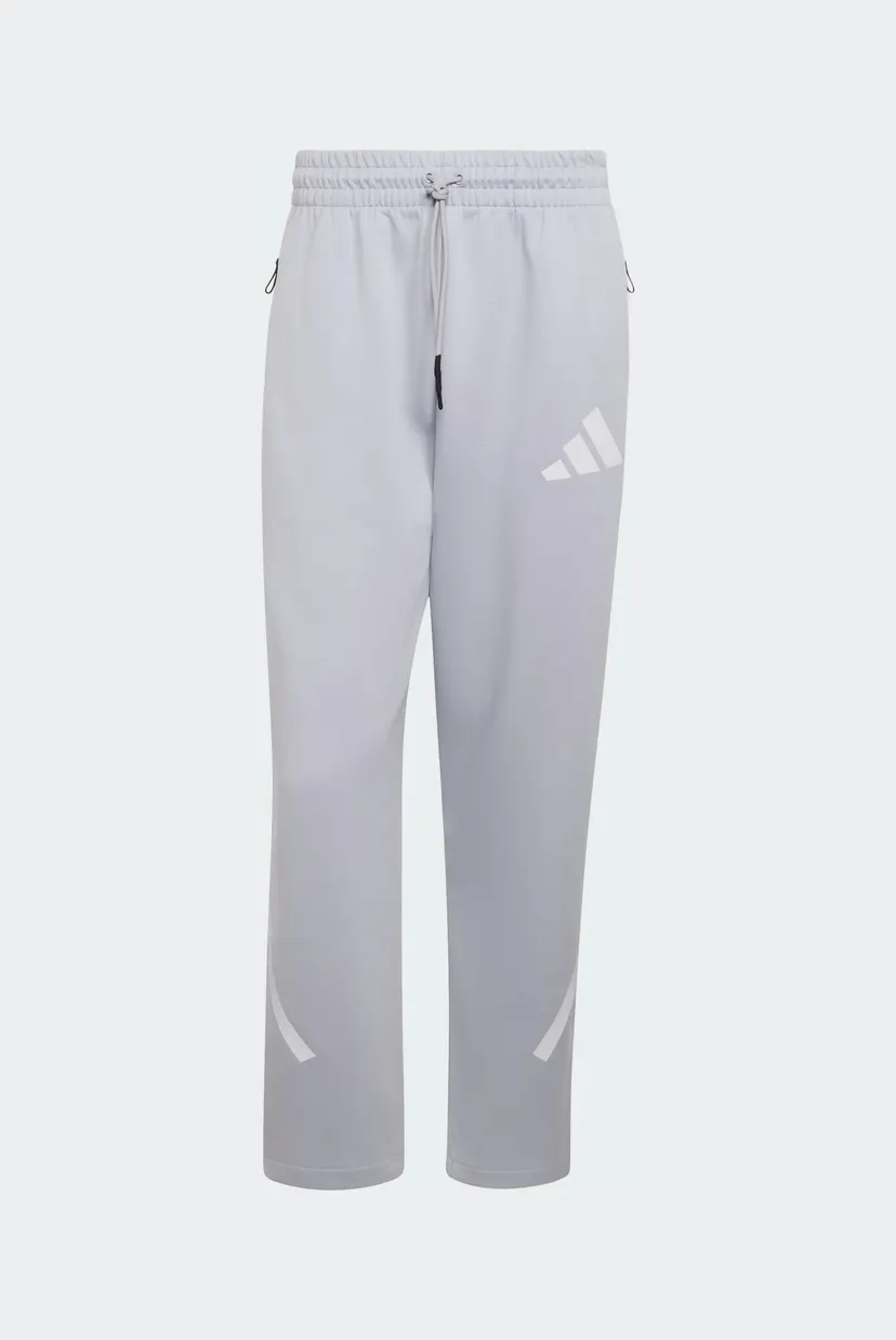 Мужские светло-серые спортивные брюки adidas Z.N.E. Open-Hem 6