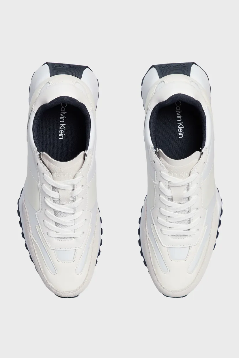 Чоловічі білі кросівки LOW TOP LACE UP MIX NEW 4