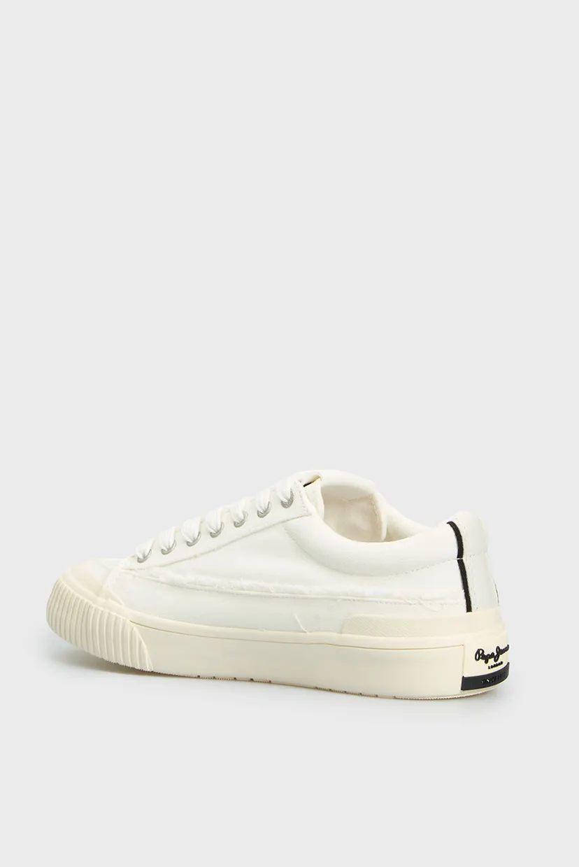 Женские белые джинсовые кеды BEN FRESH W 5