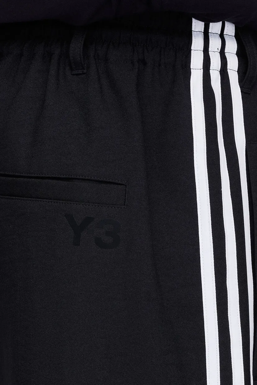 Черные спортивные брюки Y-3 Sport Uniform 3-Stripes (унисекс) 7