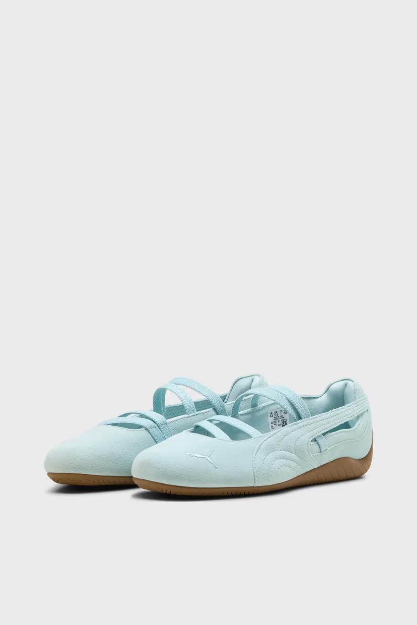 Жіночі м'ятні замшеві балетки Speedcat Ballet Suede Shoes Women 3