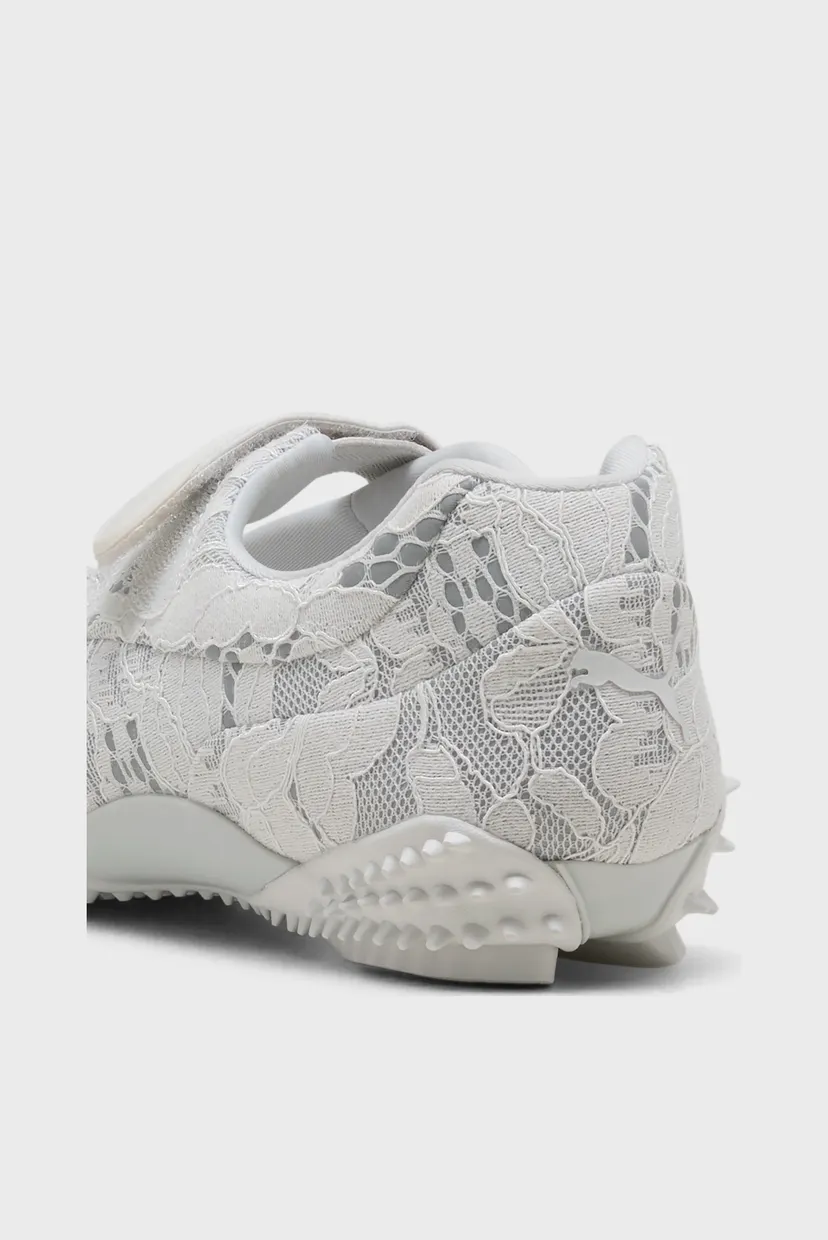 Світло-сірі балетки Mostro Fey Lace Sneakers Unisex 7