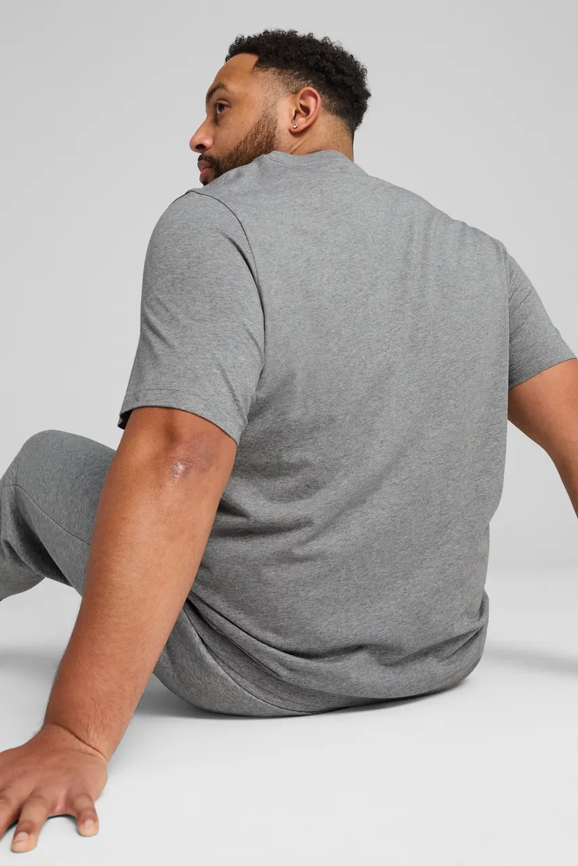 Мужская серая футболка Essentials No. 1 Logo Tee Men 3
