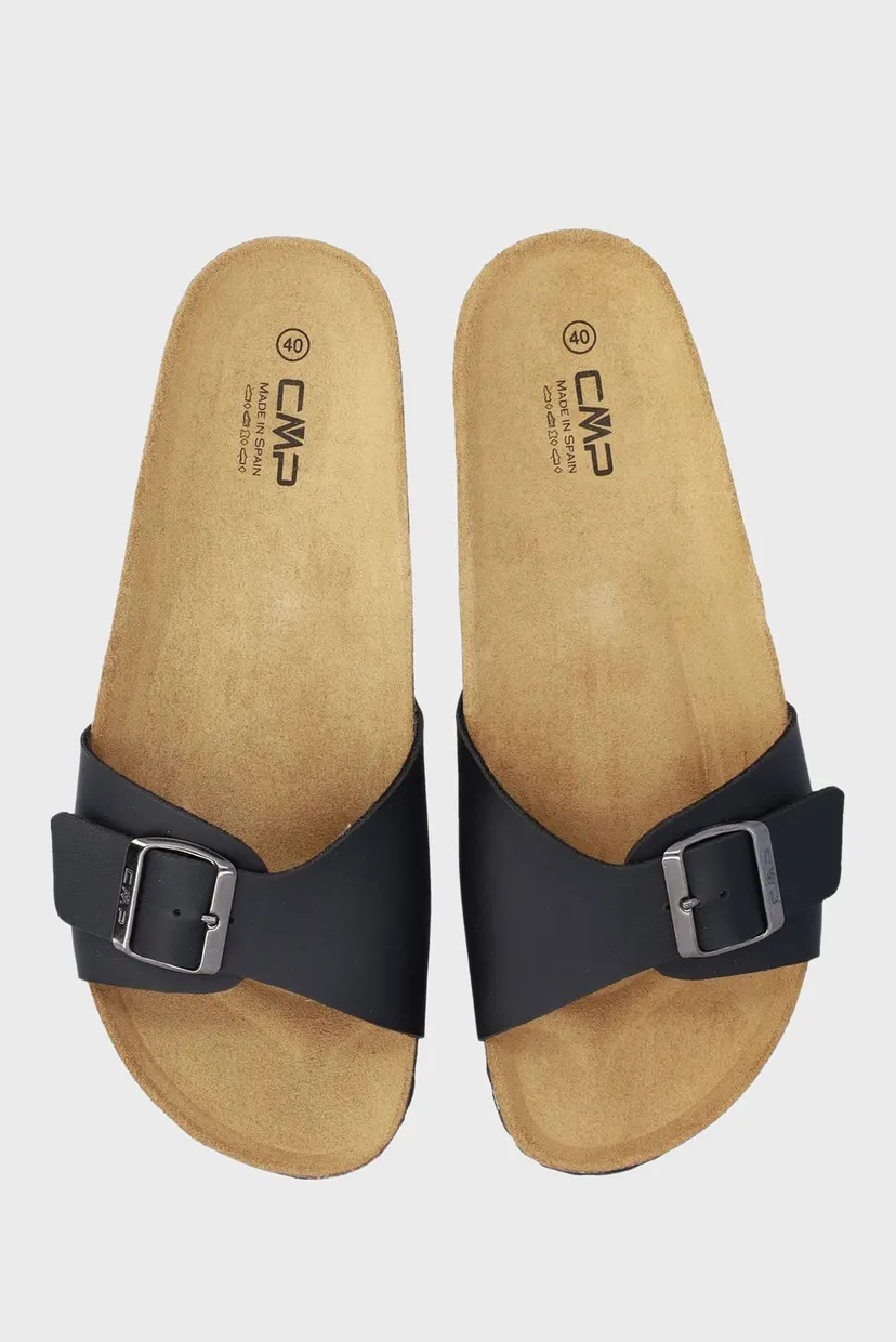 Жіночі чорні слайдери ECO ELYS SLIPPER 3