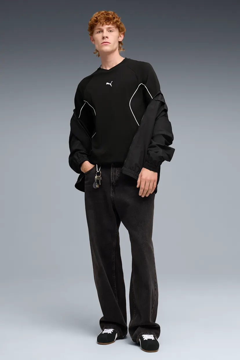 Мужская черная футболка PUMA Sport Tee Men 2