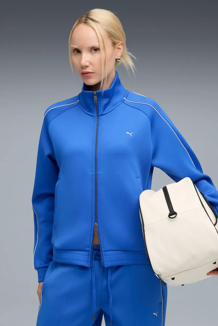 Жіноча синя спортивна кофта T7 Track Jacket Women PUMA 632331 — MD
