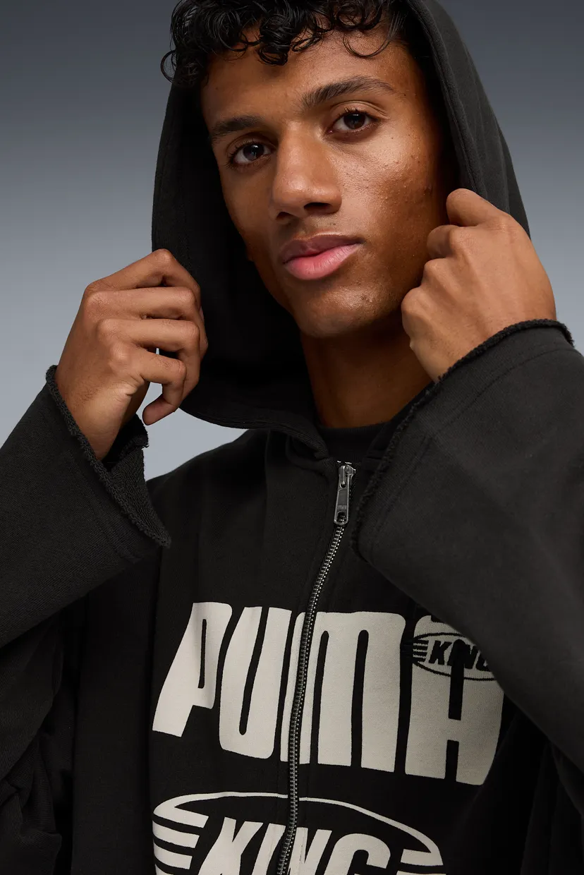 Мужское черное худи KING Sportstyle Hoodie Men 4