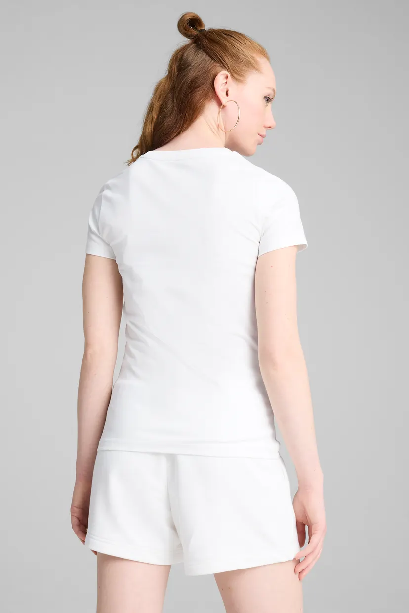 Жіноча біла футболка Essentials Slim Tee Women 3