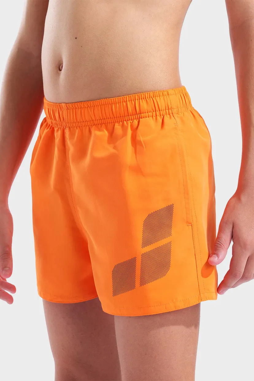 Дитячі помаранчеві плавальні шорти BEACH SHORT LOGO R 4