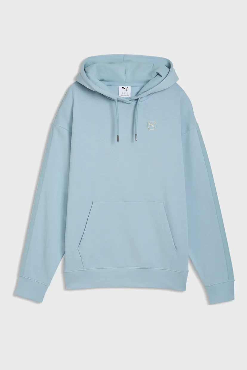 Женское голубое худи Essentials Elevated Hoodie Women 4
