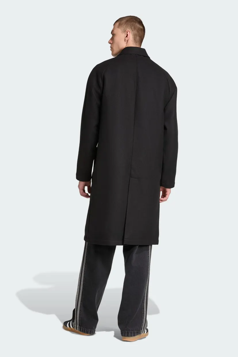 Чоловіче чорне пальто Premium Essentials Wool 3