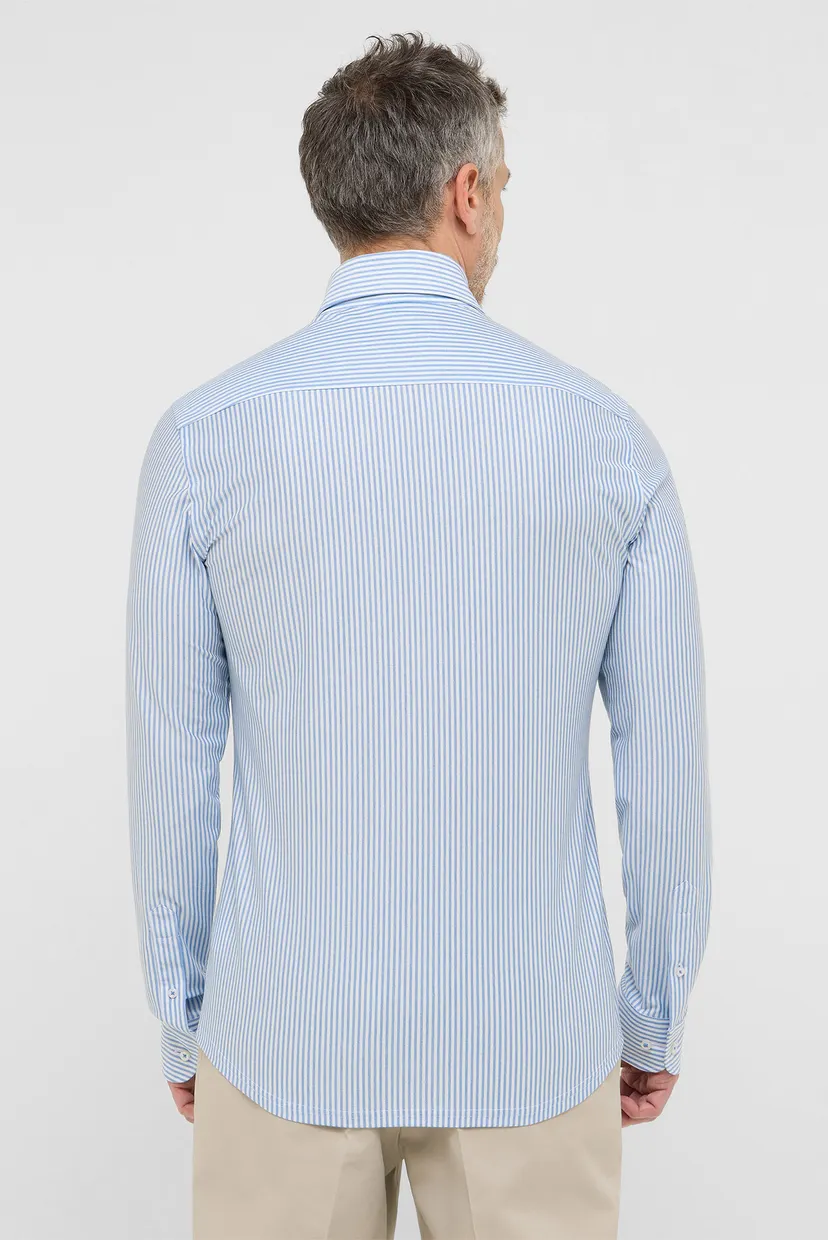 Мужская рубашка в полоску SLIM FIT 3