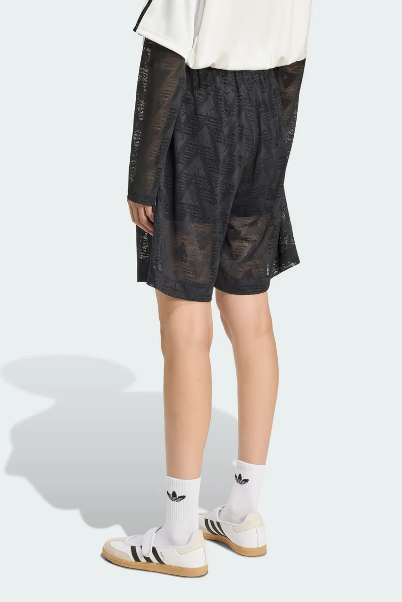 Жіночі чорні шорти LACE JACQUARD 3