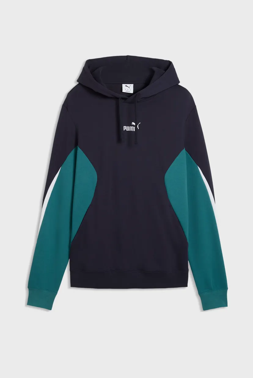 Чоловіче темно-синє худі Essentials Block Hoodie Men 4