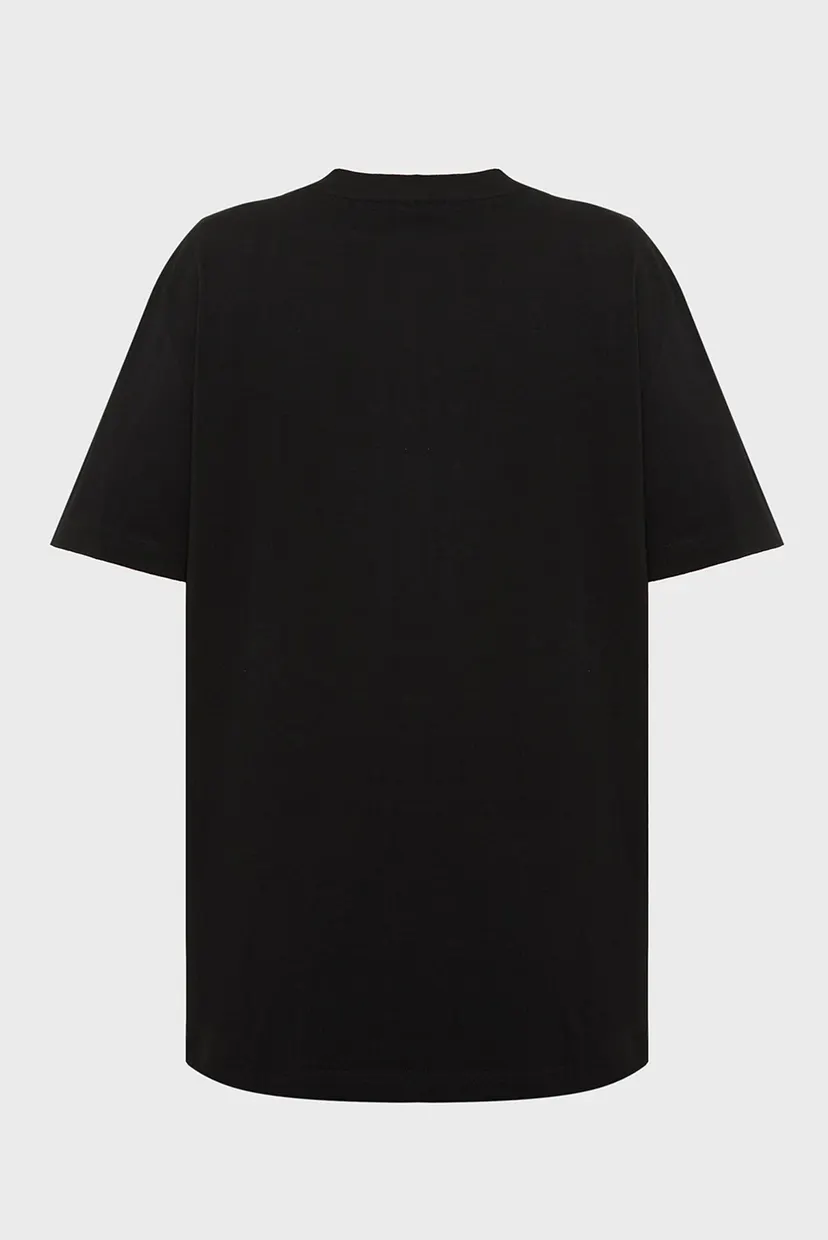 Чоловіча чорна футболка Monogram Embro Regular Fit T-Shirt 8