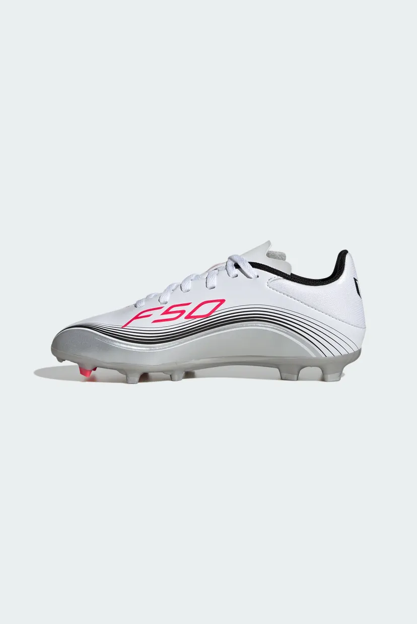 Детские белые бутсы F50 Messi League Firm/Multi-Ground Kids 6