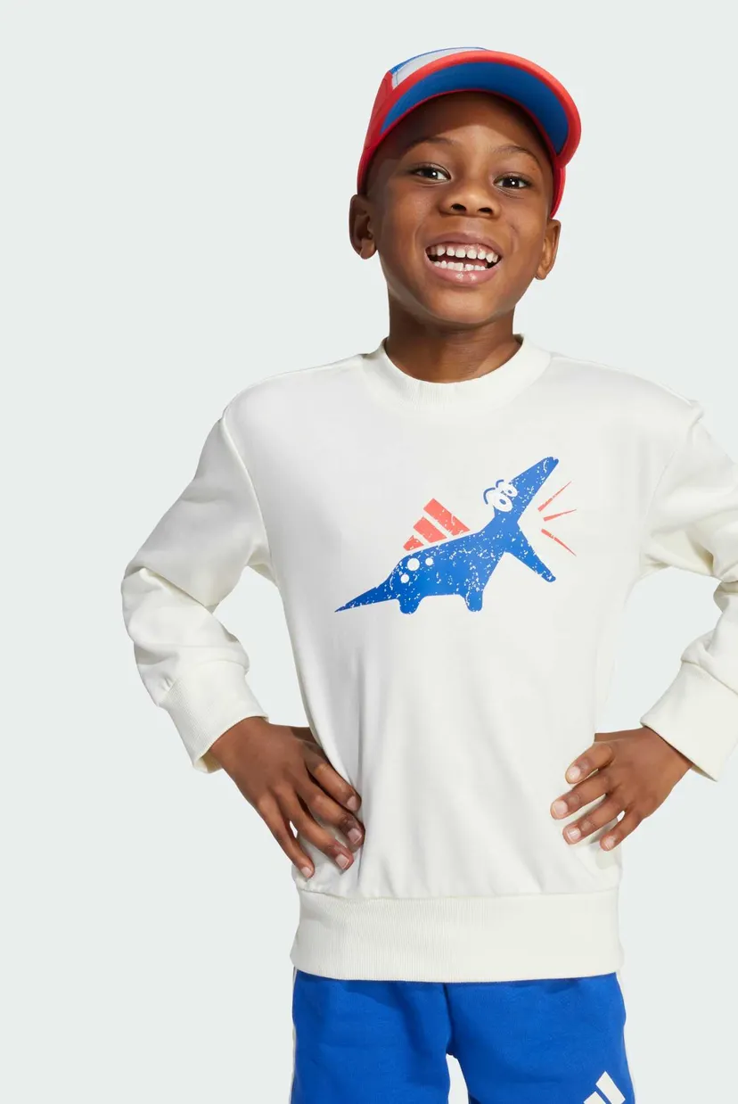 Детский спортивный костюм (свитшот, брюки) Seasonal Essentials Adiraptor Fleece Little Kids 4